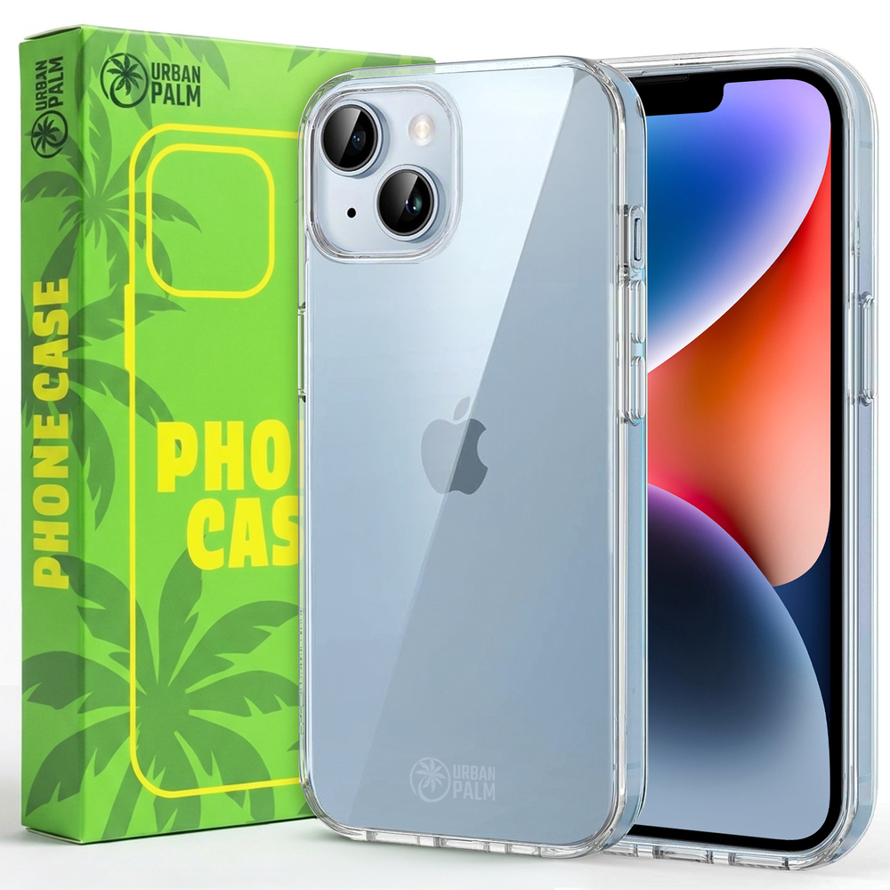 Urbanpalm Hülle Für Iphone 14 / 13, Silikon, Transparent