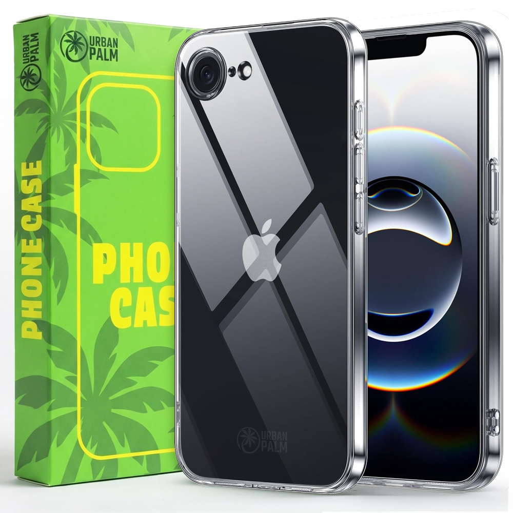 Urbanpalm Hülle Für Iphone 17e / 16e, Silikon, Transparent