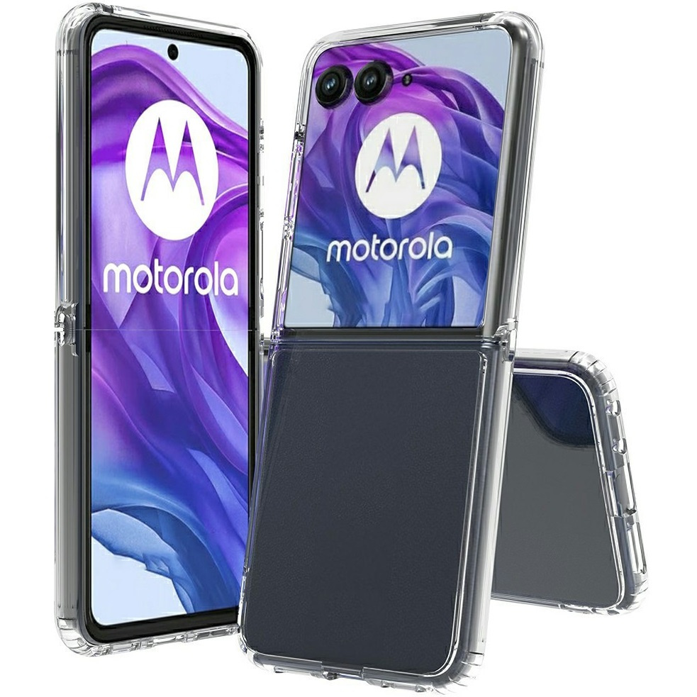 Tpu + Acryl-hülle Für Motorola Razr 70 Ultra / 60 Ultra, Transparent