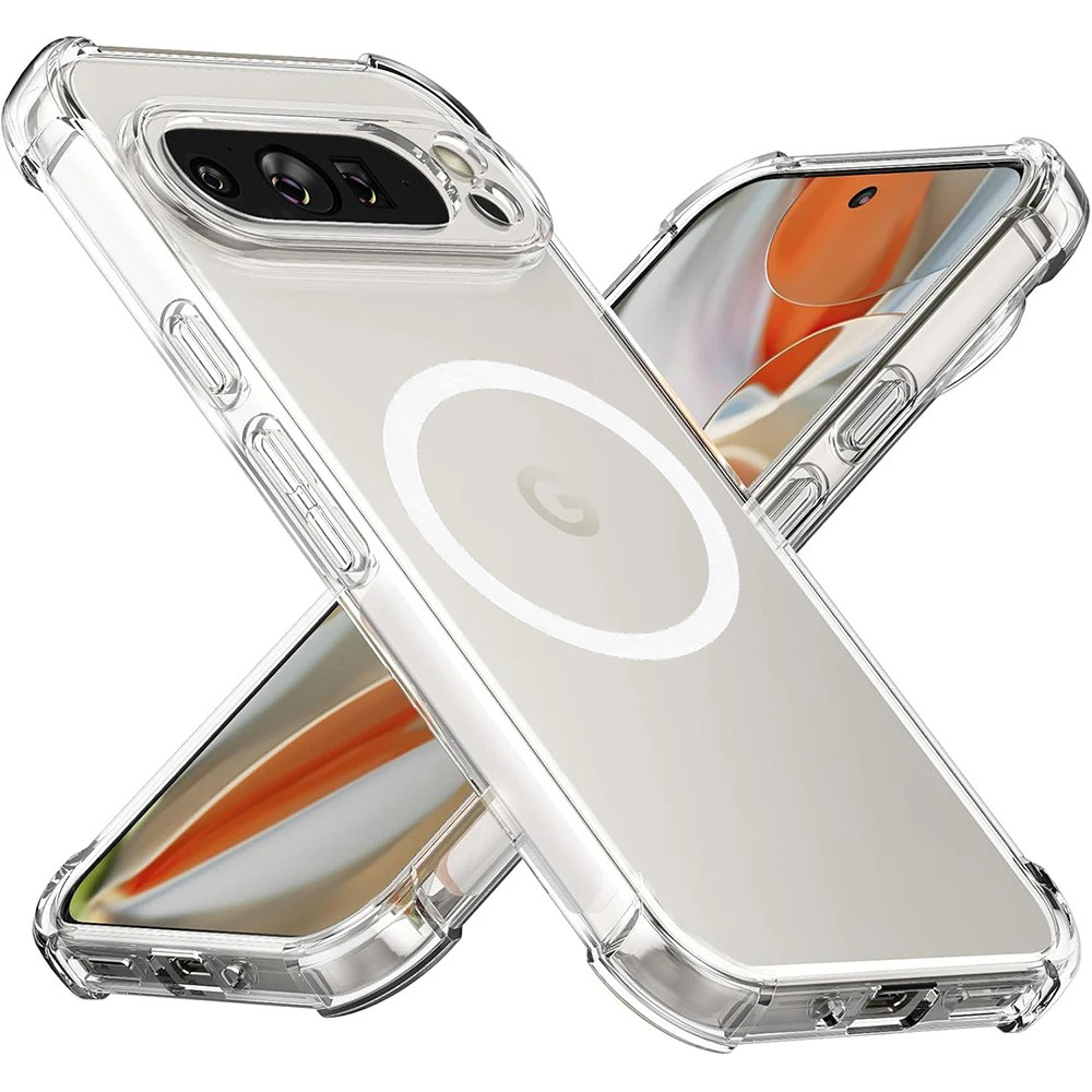 Google Pixel 9 Pro Xl Hülle, Stoßfest, Magsafe, Transparent