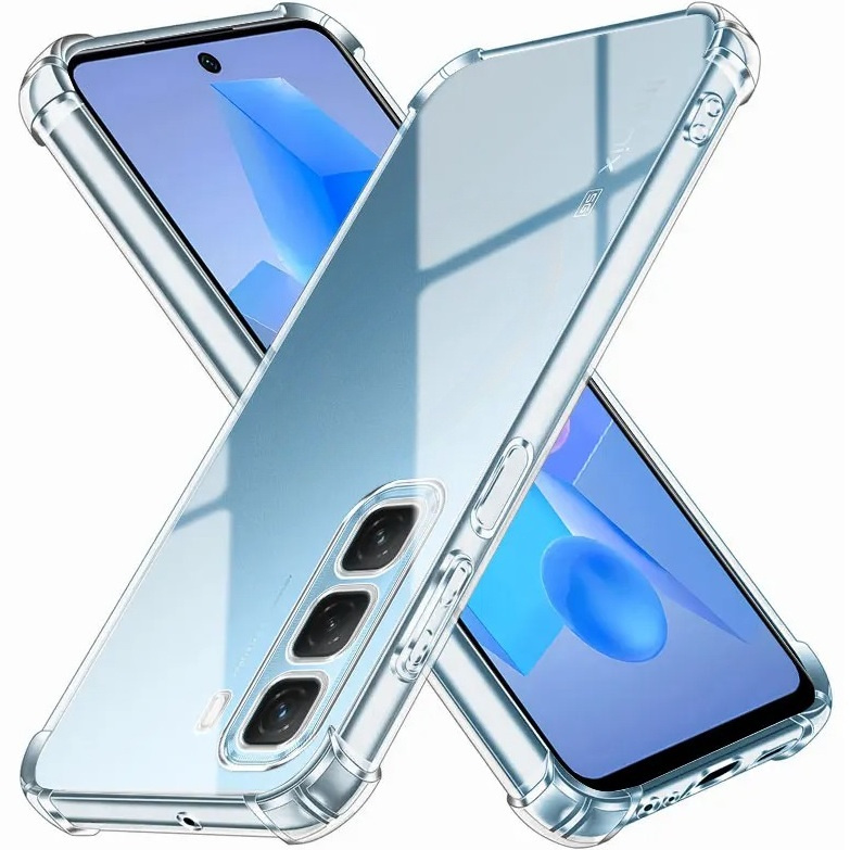 Schutzhülle Für Infinix Hot 50 4g, Stoßfest, Transparent