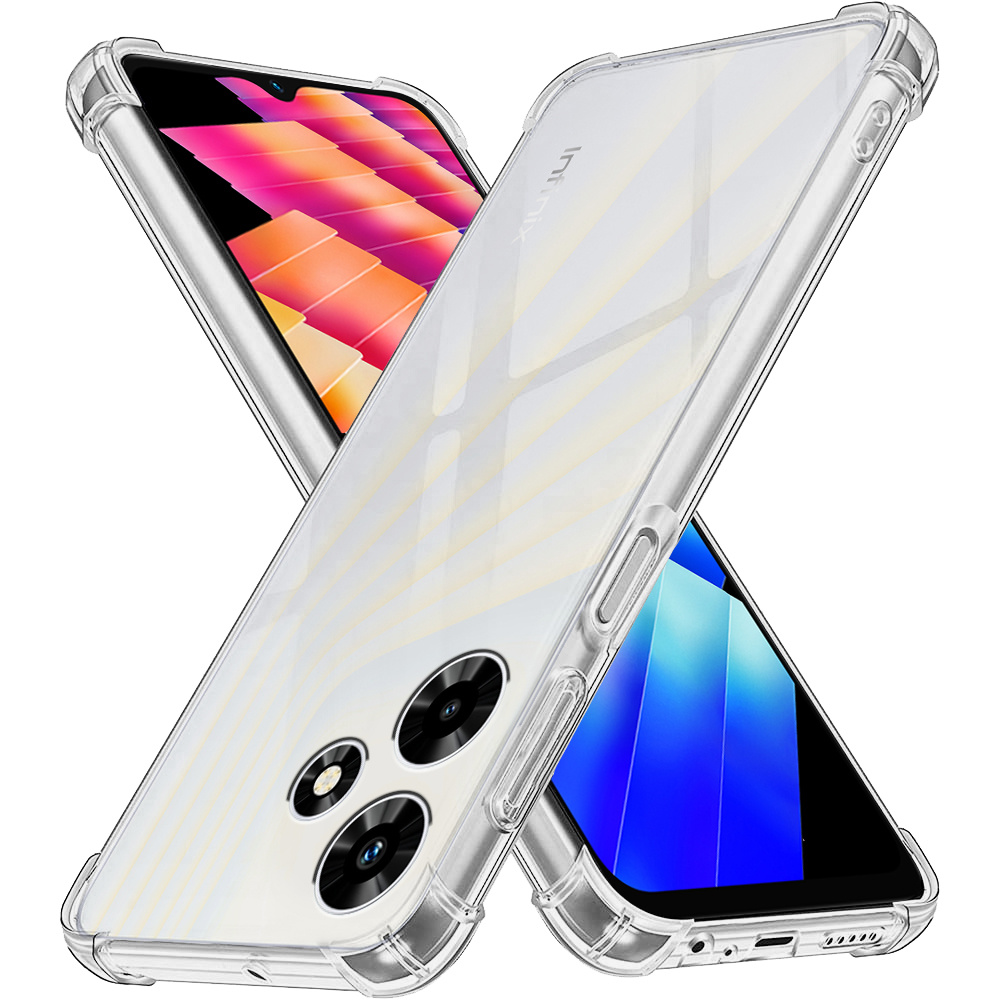 Schutzhülle Für Infinix Hot 30 4g, Stoßfest, Transparent