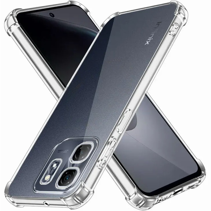 Schutzhülle Für Infinix Hot 50i 4g, Stoßfest, Transparent