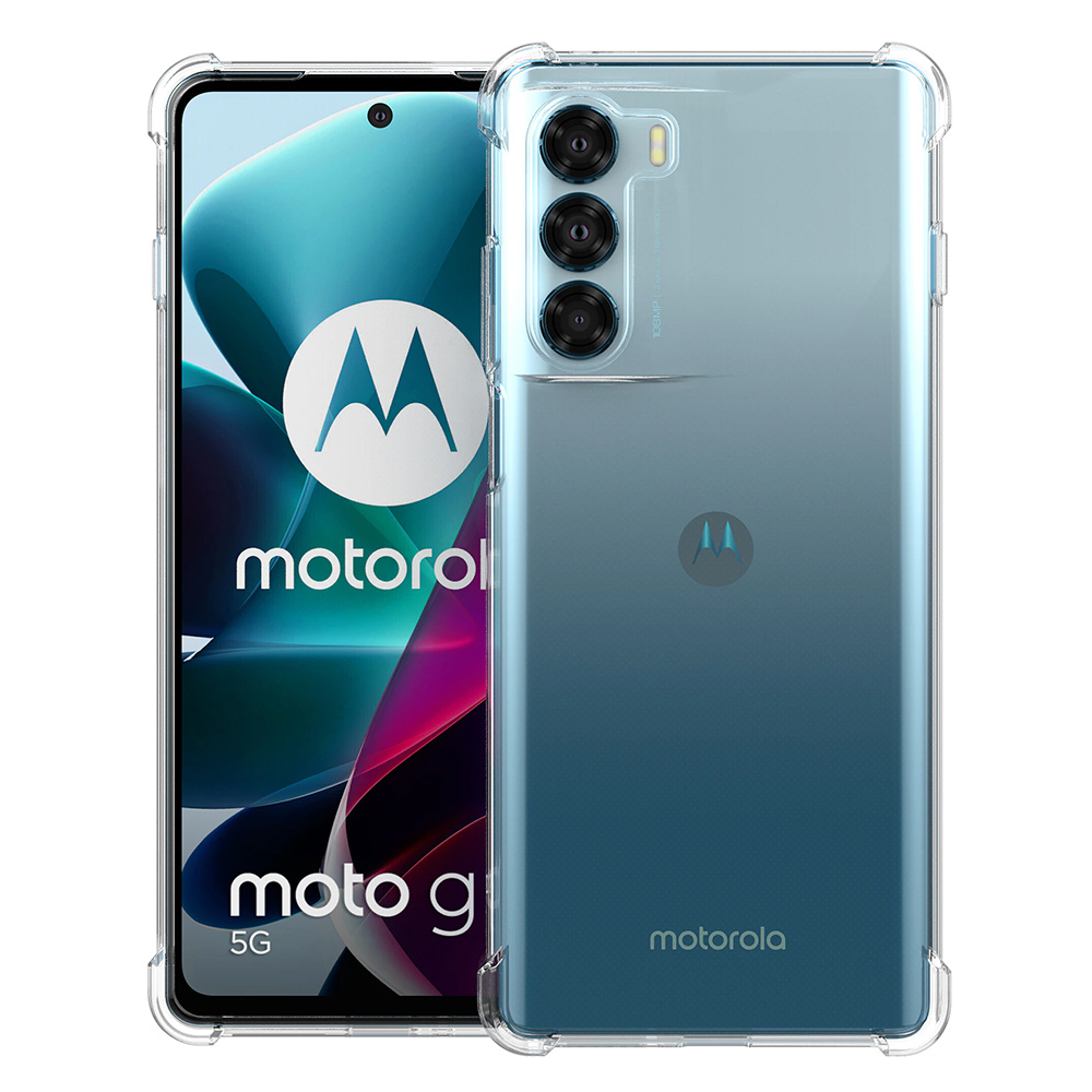 Schutzhülle Für Motorola Moto G200 5g, Stoßfest, Transparent