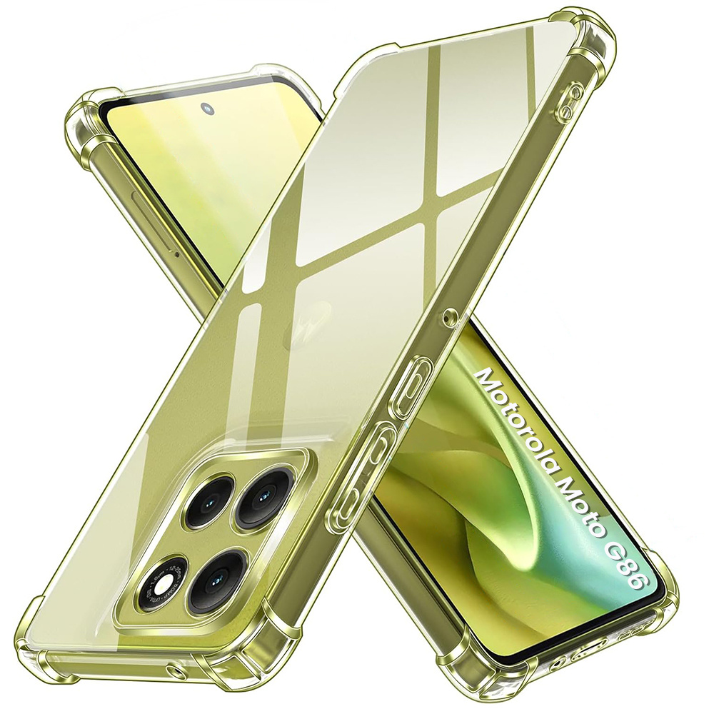Schutzhülle Für Motorola Moto G86 5g, Stoßfest, Transparent