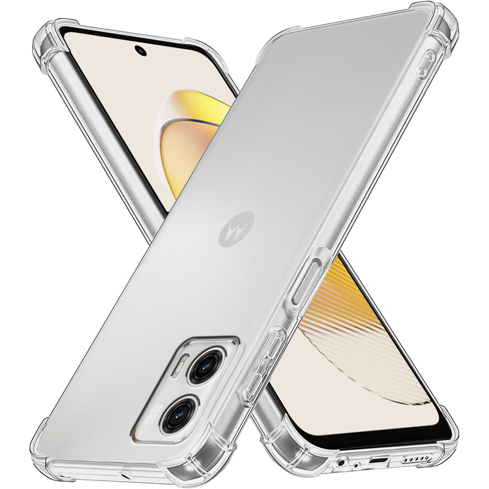 Schutzhülle Für Motorola Moto G73 5g, Stoßfest, Transparent