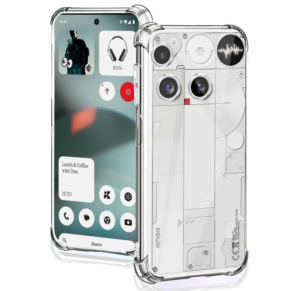 Schutzhülle Für Das Nothing Phone 3 5g, Stoßfest, Transparent
