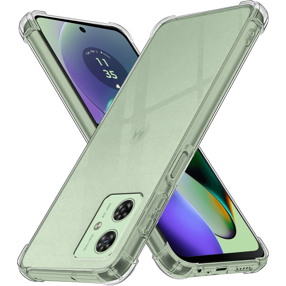 Schutzhülle Für Motorola Moto G54 5g, Stoßfest, Transparent