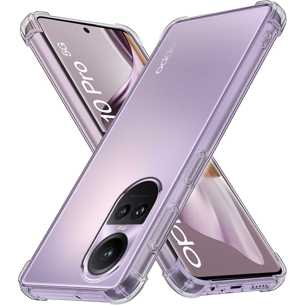Schutzhülle Für Oppo Reno 10 / 10 Pro, Stoßfest, Transparent
