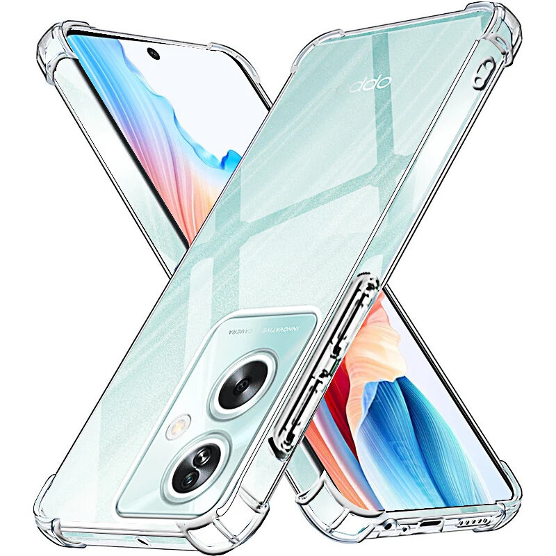 Schutzhülle Für Oppo A79 5g, Stoßfest, Transparent