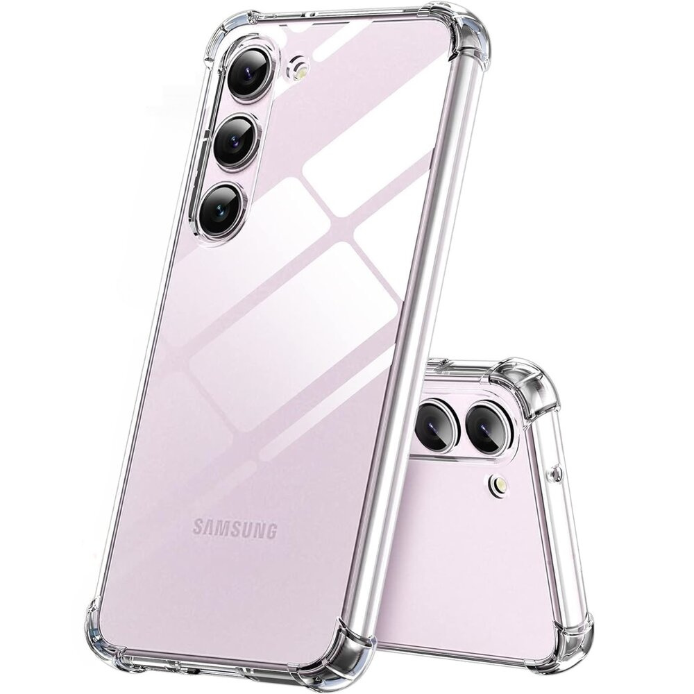 Schutzhülle Für Samsung Galaxy S24 Fe, Stoßfest, Transparent