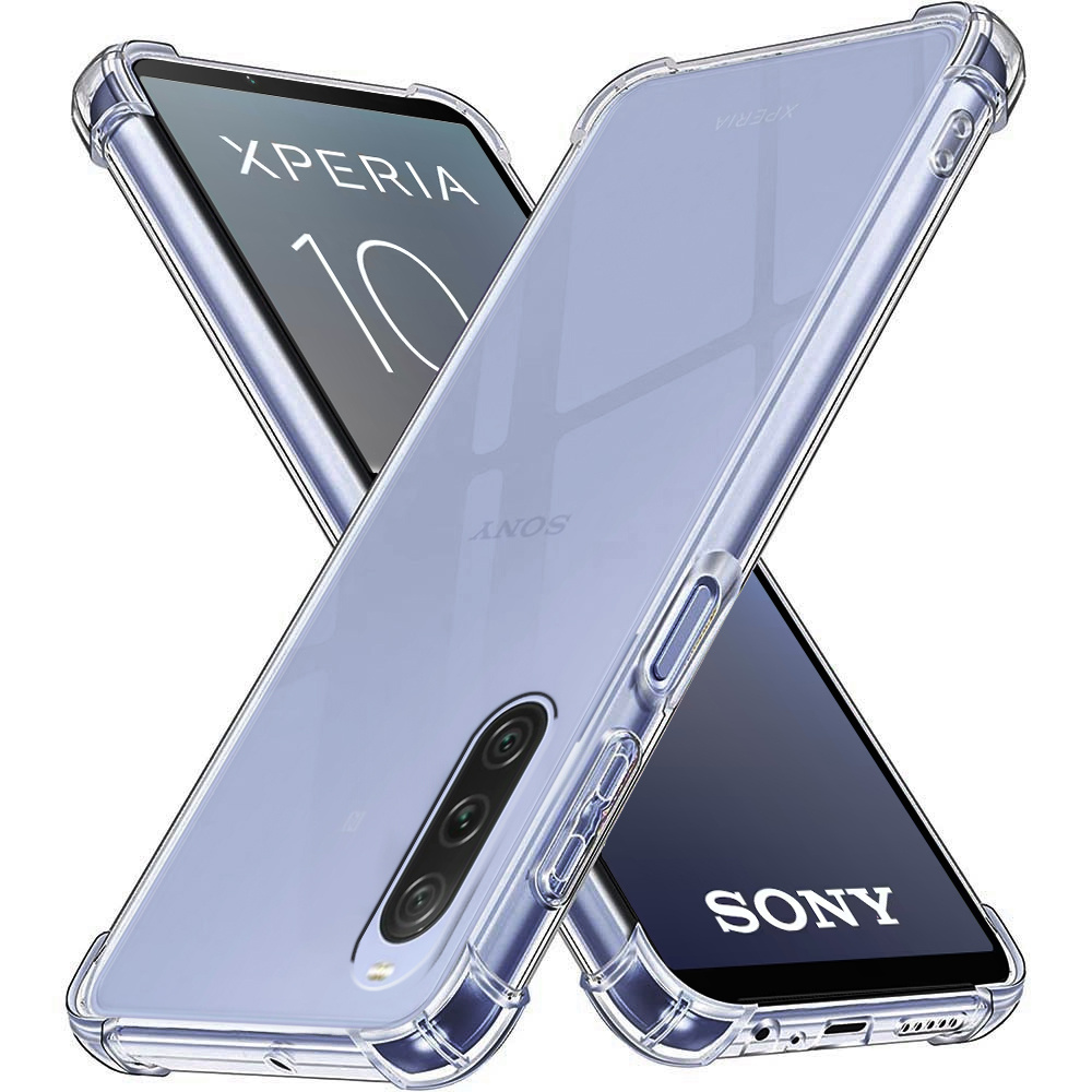 Schutzhülle Für Sony Xperia 10 V, Stoßfest, Transparent