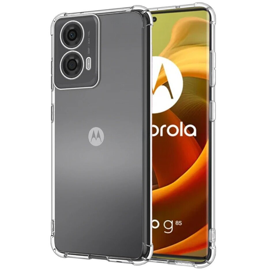 Schutzhülle Für Motorola Moto G85, Stoßfest, Transparent