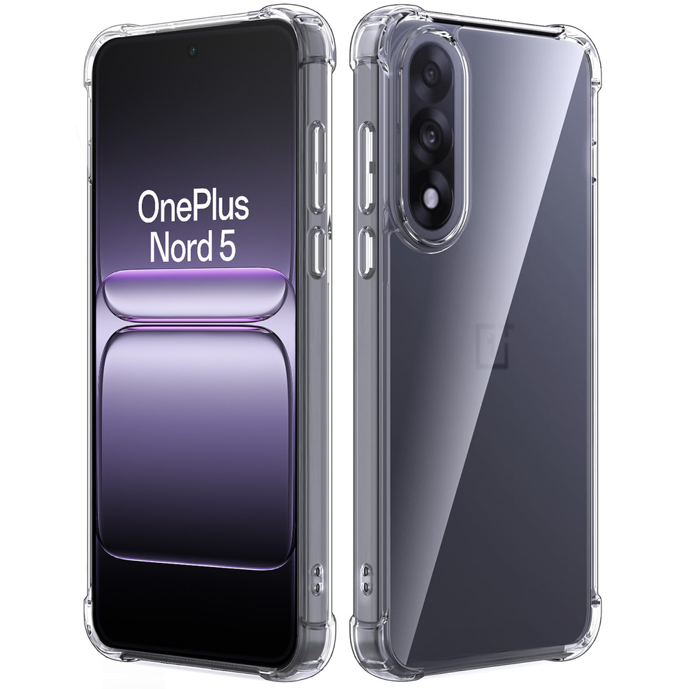 Schutzhülle Für Oneplus Nord 5, Stoßfest, Transparent
