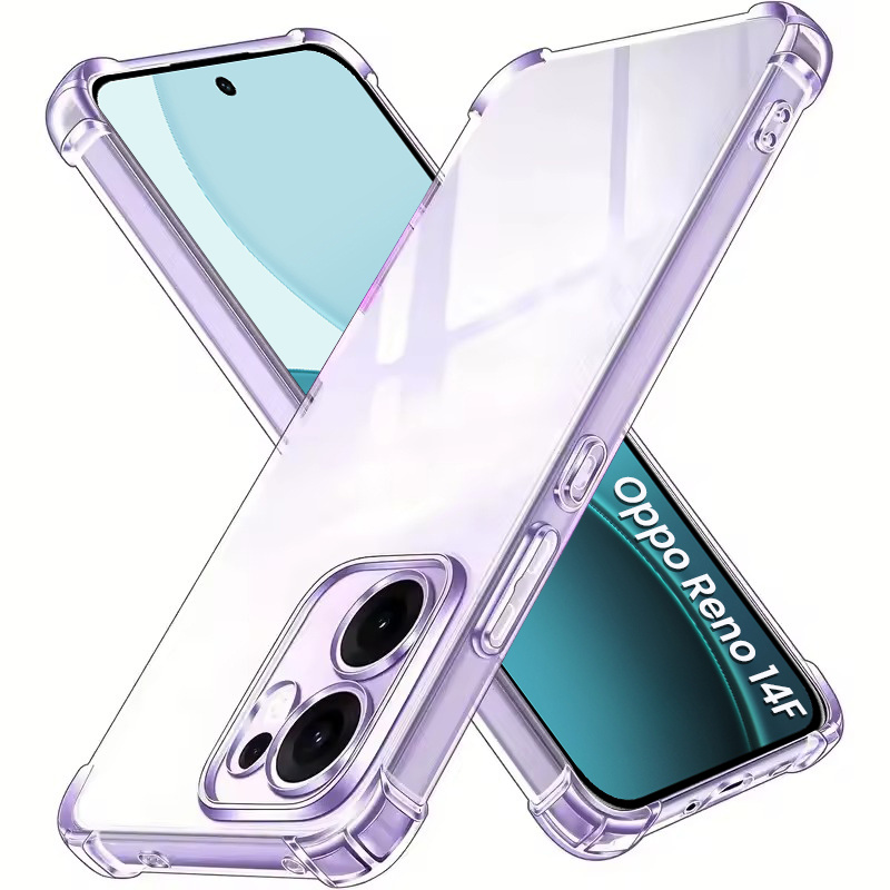 Schutzhülle Für Oppo Reno 14 F / 14 Fs, Stoßfest, Transparent