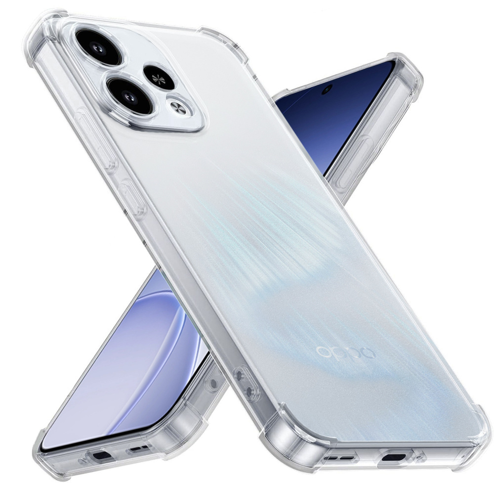 Oppo Reno 15 Hülle, Stoßfest, Transparent
