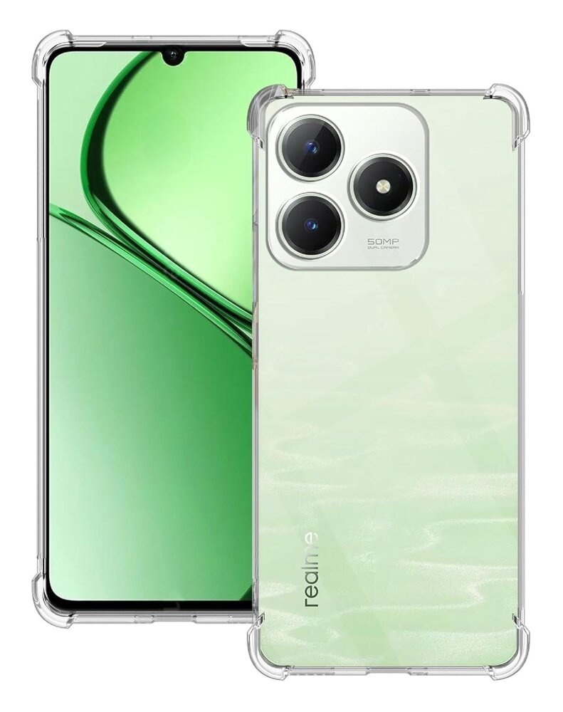 Realme C63 Hülle, Stoßfest, Transparent