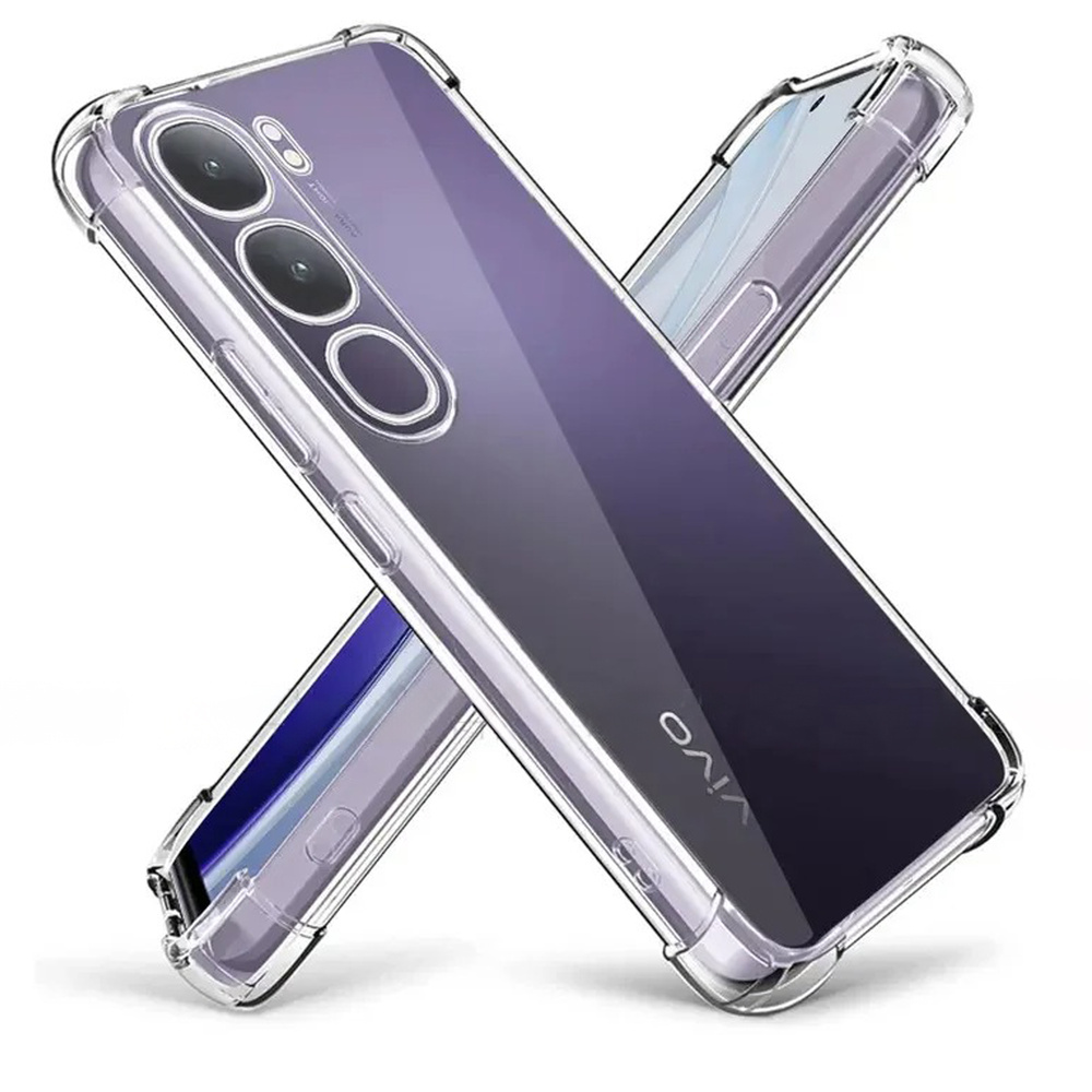 Schutzhülle Für Vivo Y19s, Stoßfest, Transparent