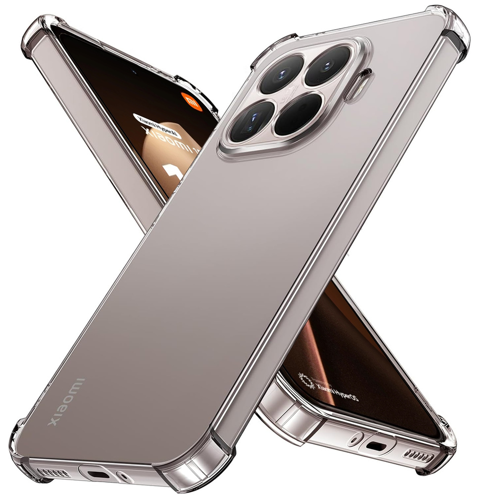 Schutzhülle Für Xiaomi 15t Pro, Stoßfest, Transparent