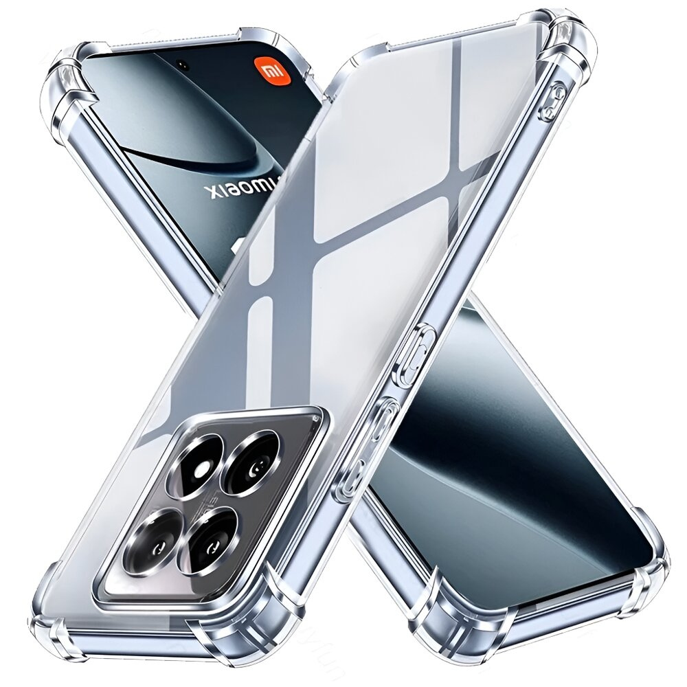 Schutzhülle Für Xiaomi 14t, Stoßfest, Transparent