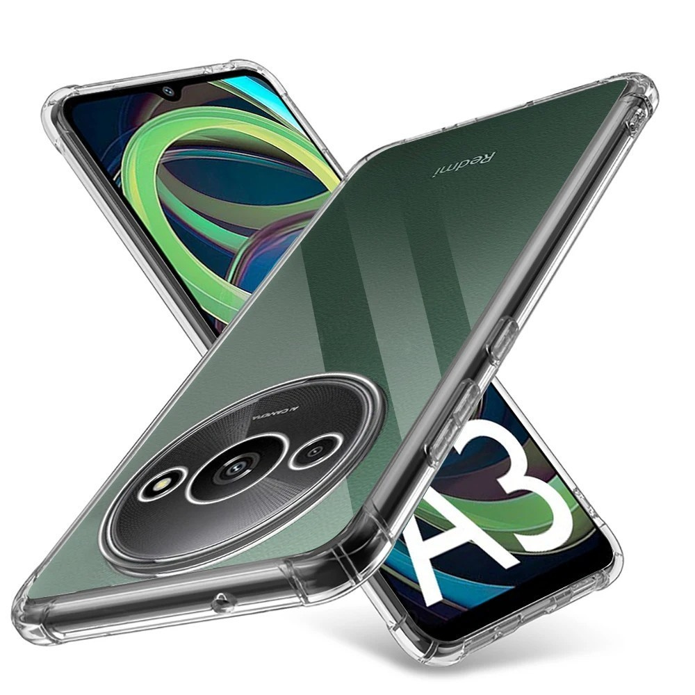 Schutzhülle Für Xiaomi Redmi A3, Stoßfest, Transparent