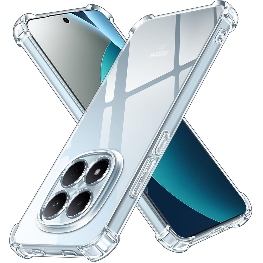 Schutzhülle Für Xiaomi Redmi Note 15 Pro 5g, Stoßfest, Transparent