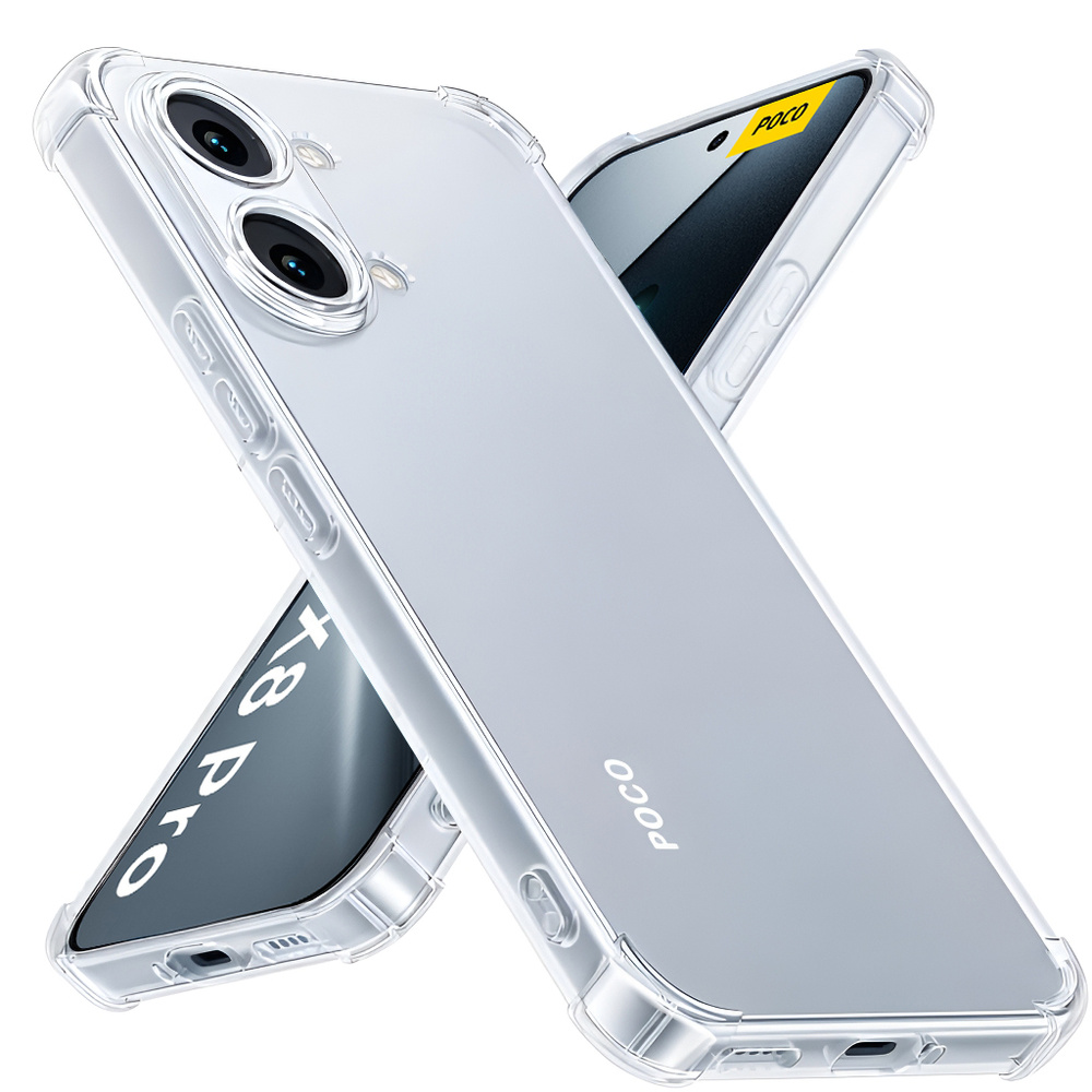 Schutzhülle Für Xiaomi Poco X8 Pro Max, Stoßfest, Transparent