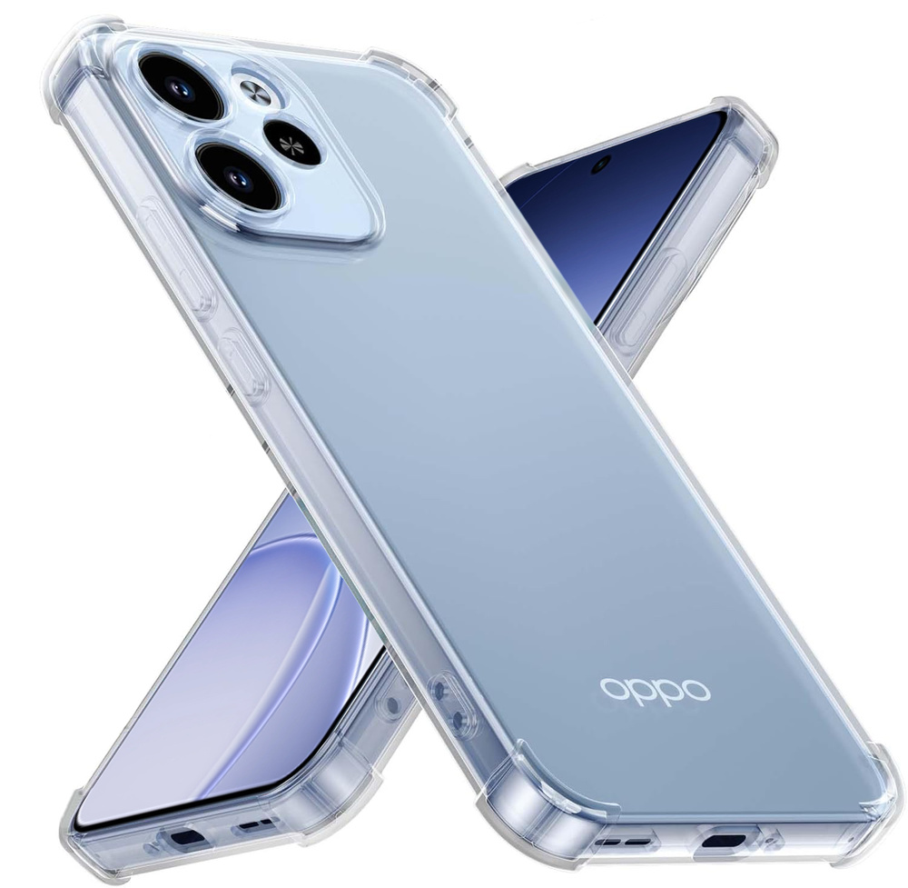 Schutzhülle Für Oppo Reno 15 F / 15 Fs, Stoßfest, Transparent