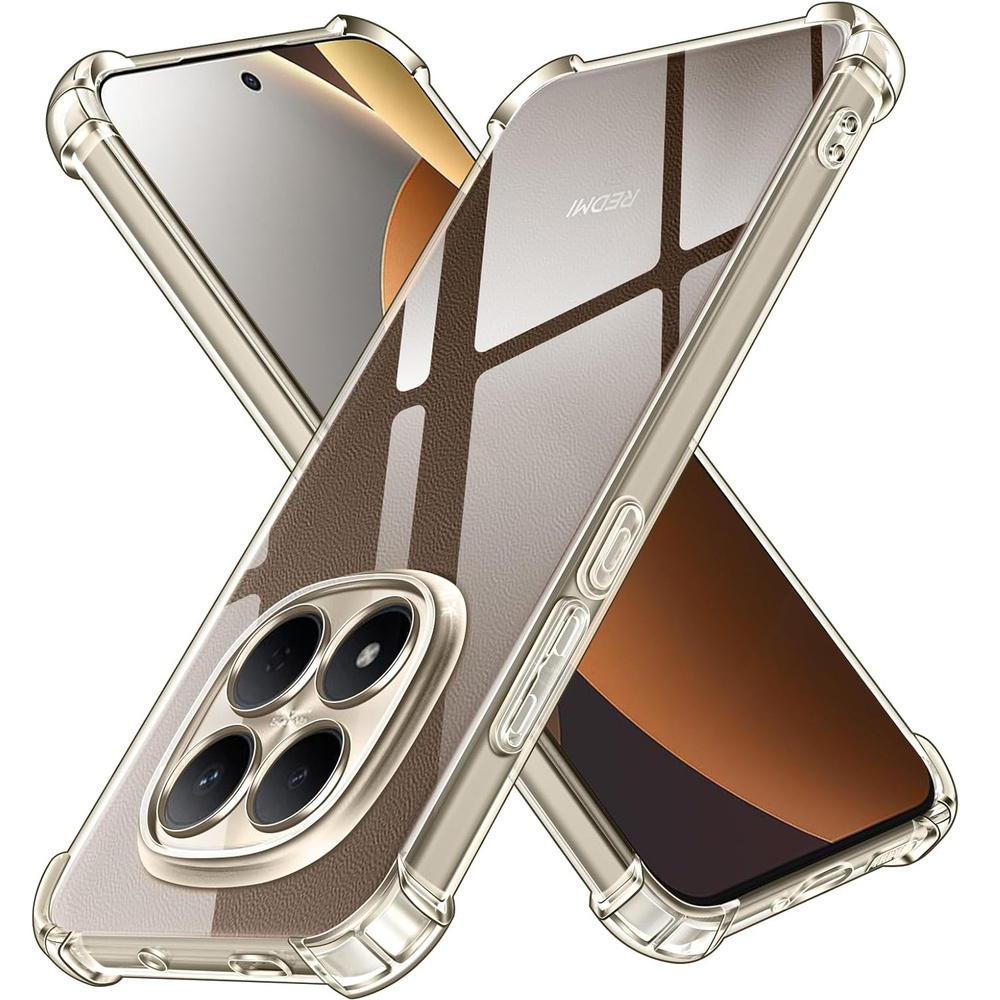 Schutzhülle Für Xiaomi Redmi Note 15 Pro Plus 5g / Poco M8 Pro 5g, Stoßfest, Transparent