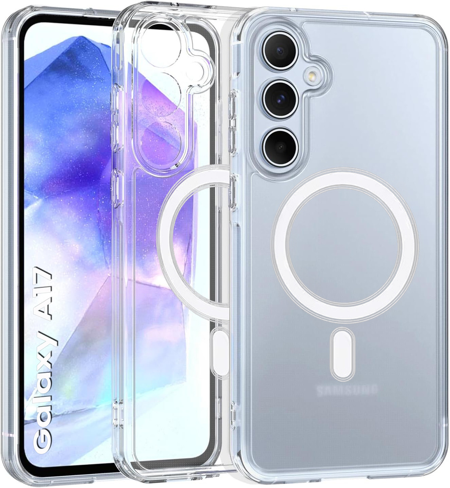 Samsung Galaxy A17 5g Hülle, Stoßfest, Magsafe, Transparent