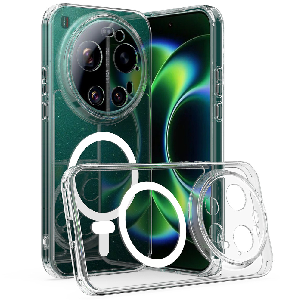 Hülle Für Xiaomi 17 Ultra, Fusion Hybrid, Mit Magsafe, Transparent