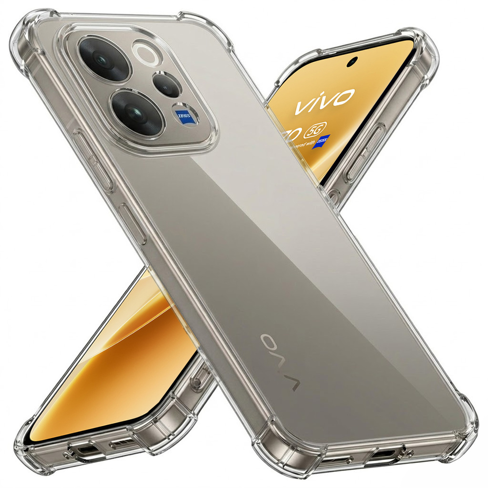 Schutzhülle Für Vivo V70, Stoßfest, Transparent