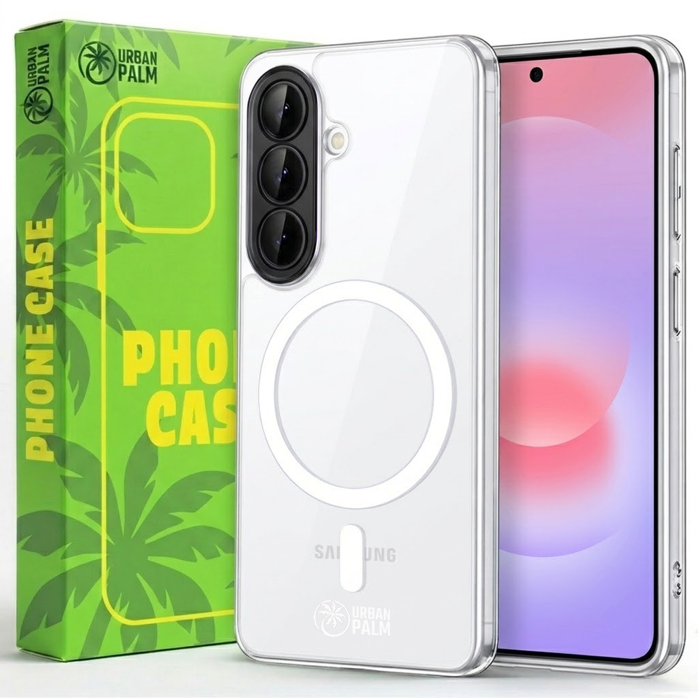Urbanpalm Hülle Für Samsung Galaxy A37 5g, Für Magsafe, Transparent
