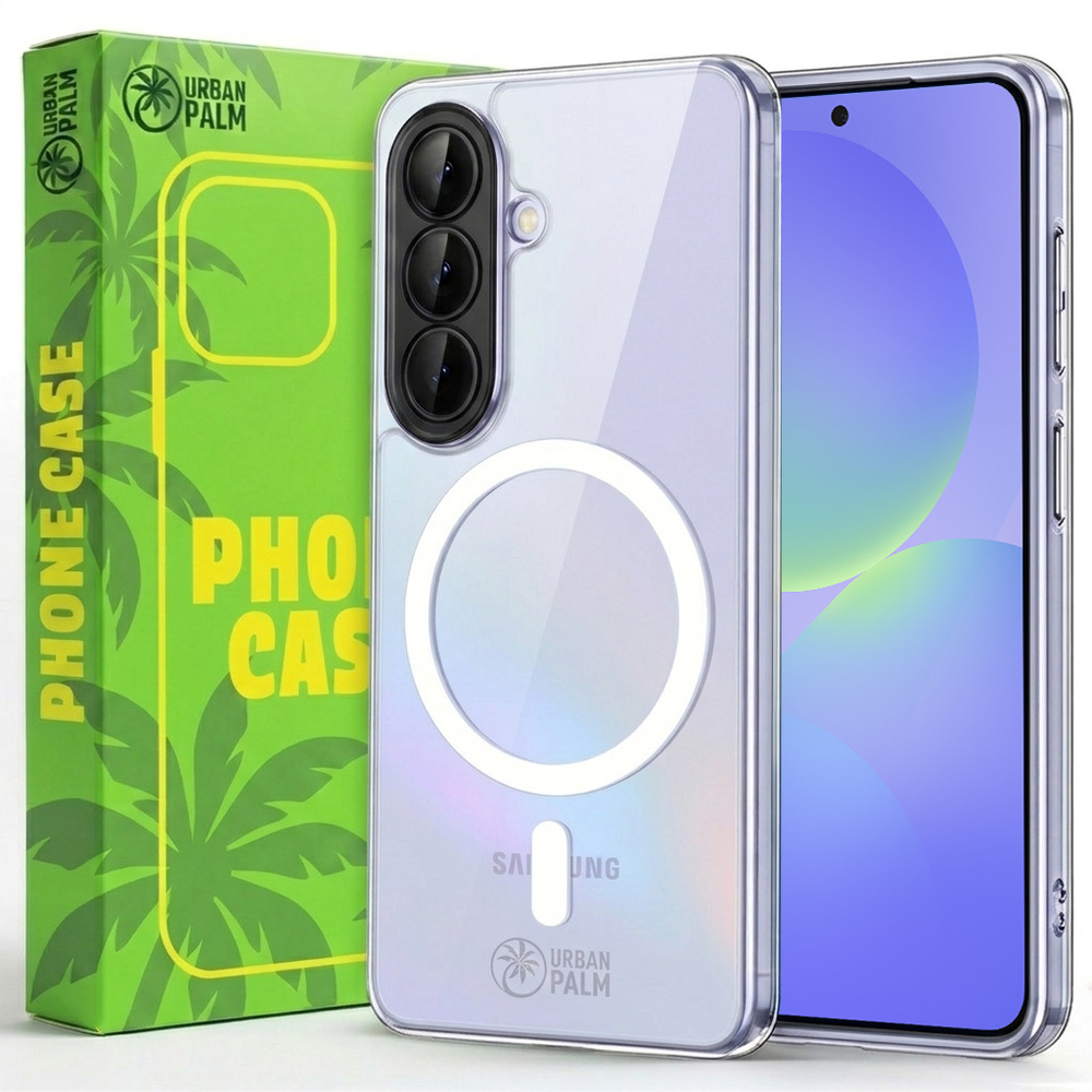 Urbanpalm Hülle Für Samsung Galaxy A36 5g, Für Magsafe, Transparent