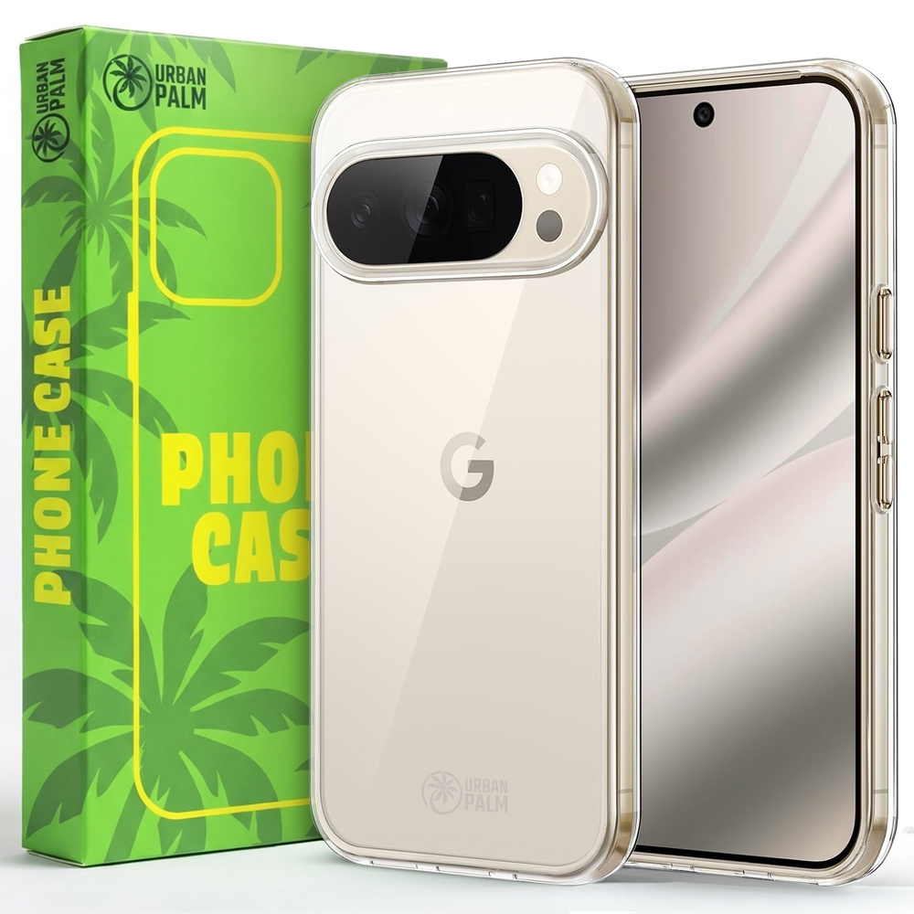Urbanpalm Hülle Für Google Pixel 9 Pro Xl/10 Pro Xl, Silikon, Transparent