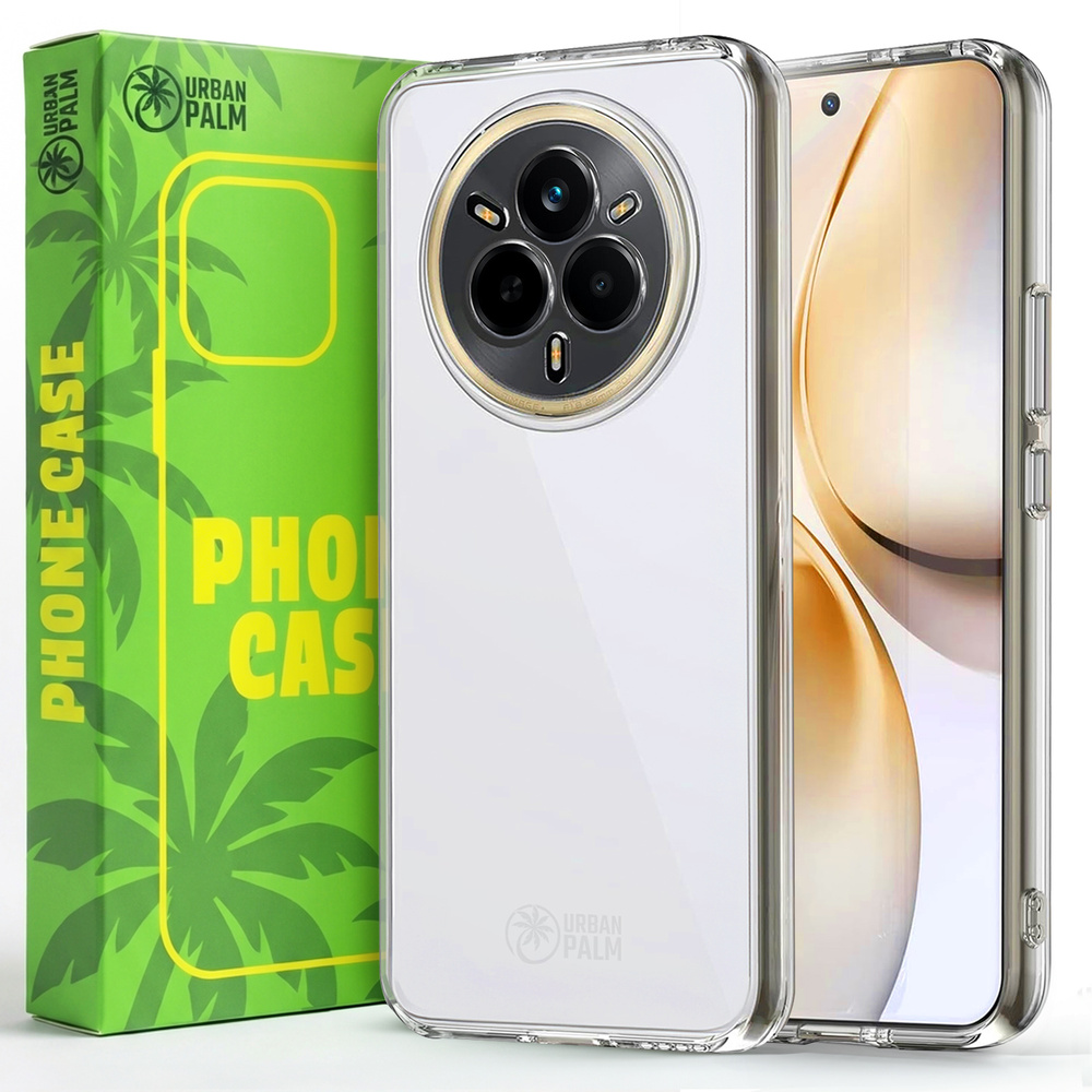 Urbanpalm Hülle Für Realme 14 Pro 5g, Silikon, Transparent