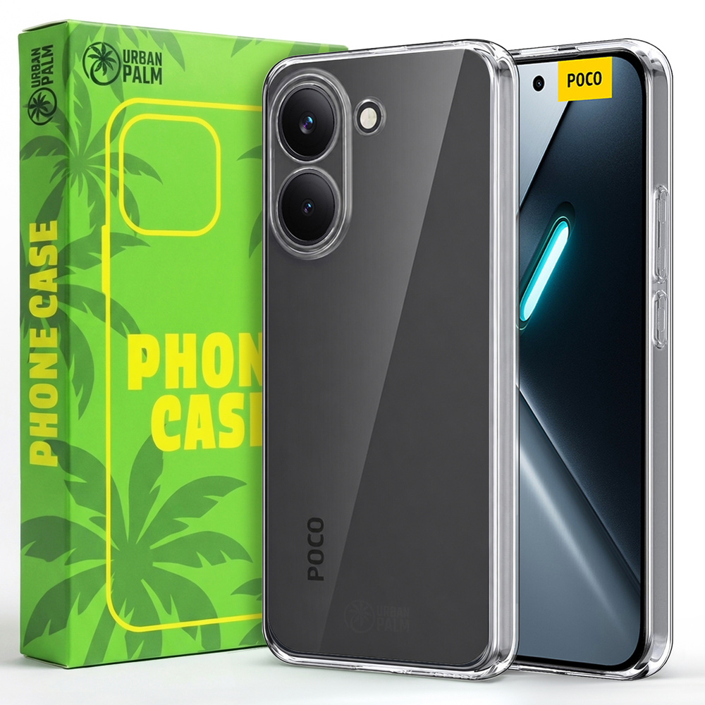 Urbanpalm Hülle Für Poco X8 Pro, Silikon, Transparent