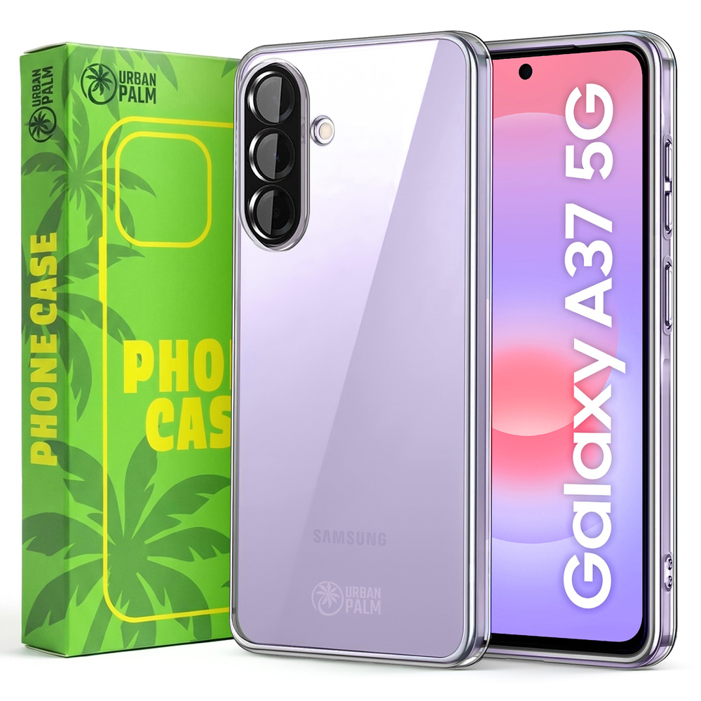 Urbanpalm Hülle Für Samsung Galaxy A37, Silikon, Transparent