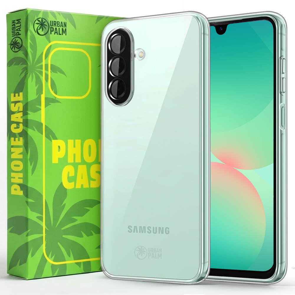 Urbanpalm Hülle Für Samsung Galaxy A26/a17, Silikon, Transparent