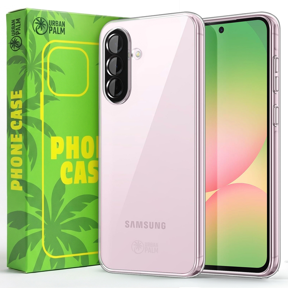 Urbanpalm Hülle Für Samsung Galaxy A56, Silikon, Transparent