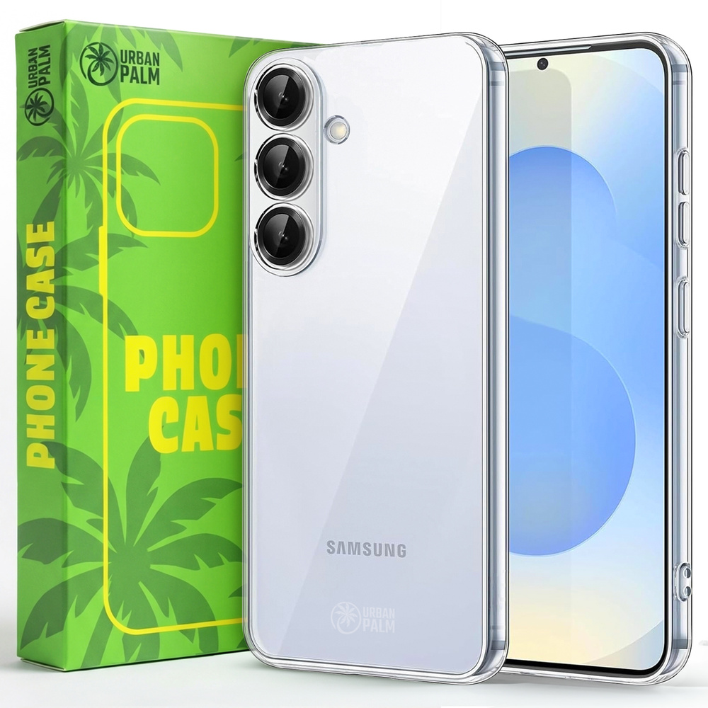 Urbanpalm Hülle Für Samsung Galaxy S25 Plus, Silikon, Transparent