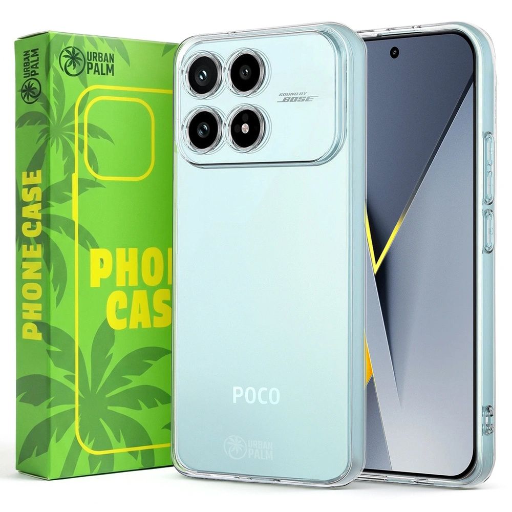 Urbanpalm Hülle Für Xiaomi Poco F8 Pro, Silikon, Transparent