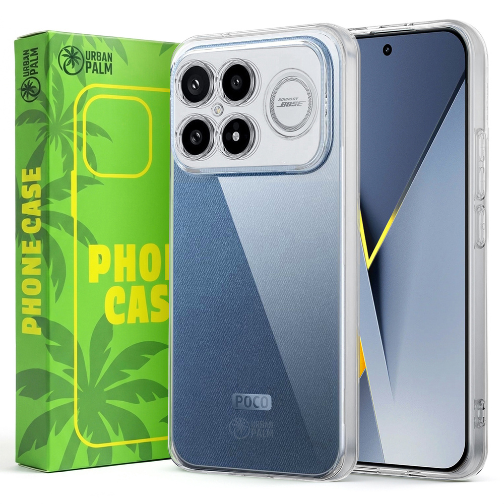 Urbanpalm Hülle Für Xiaomi Poco F8 Ultra, Silikon, Transparent