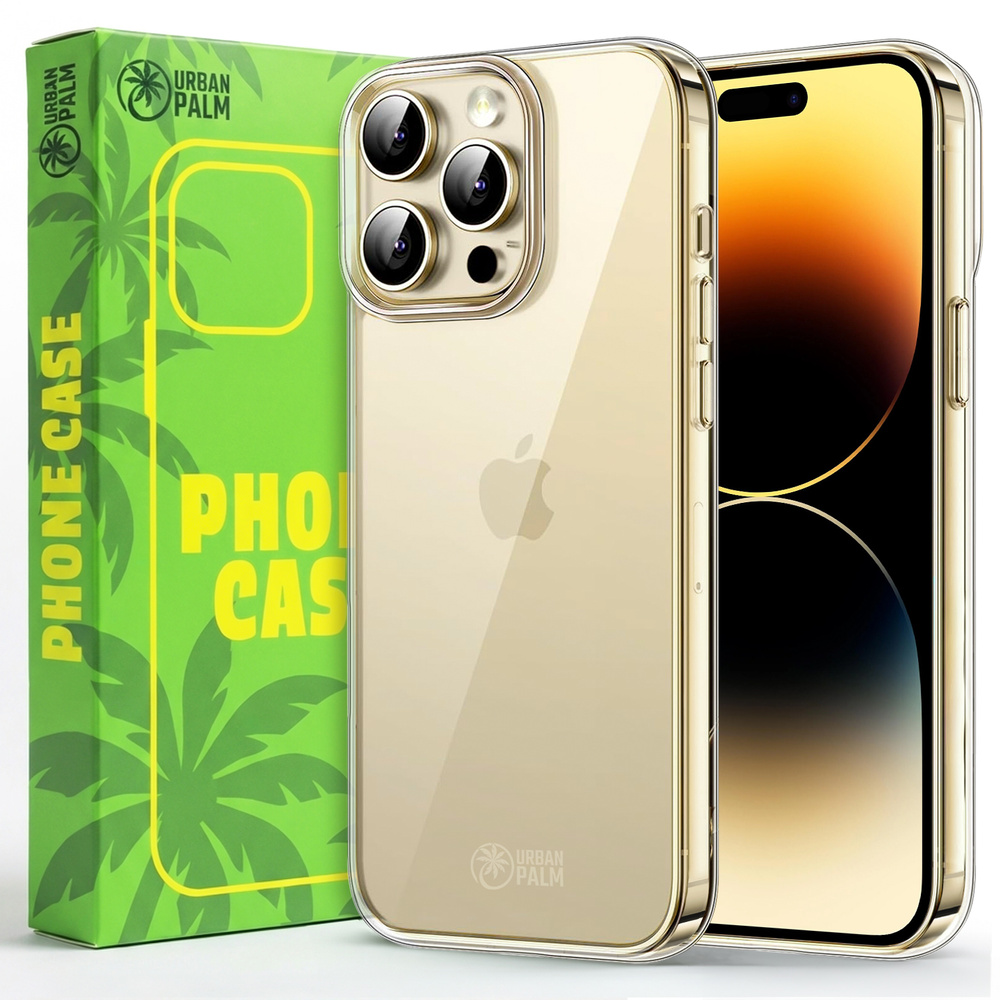 Urbanpalm Hülle Für Iphone 14 Pro, Silikon, Transparent