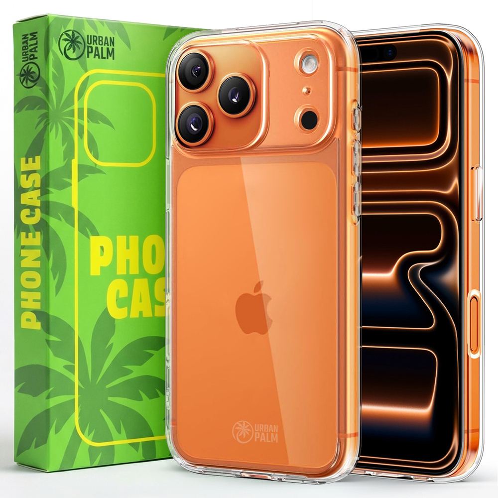 Urbanpalm Hülle Für Iphone 17 Pro, Silikon, Transparent