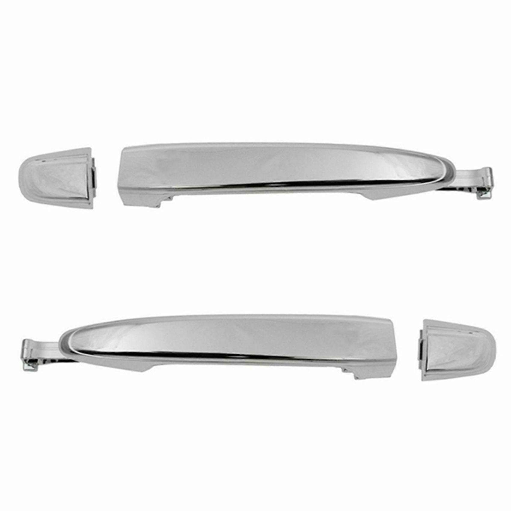 2er-set Türgriffe Hinten Und Außen Für Sienna 2004–2010 (69213-08020, 69227-08040), Silber