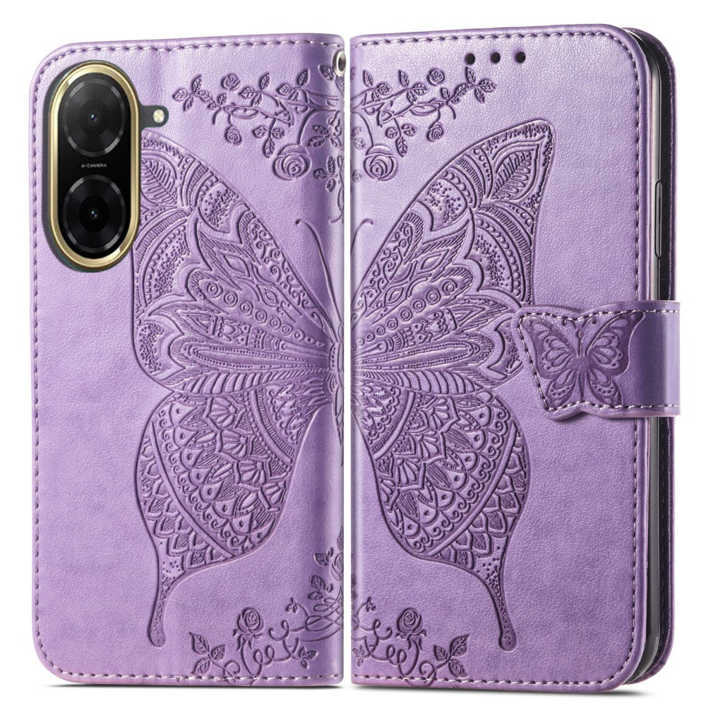 Klapphülle Für Xiaomi Redmi A5, Schmetterling, Lila