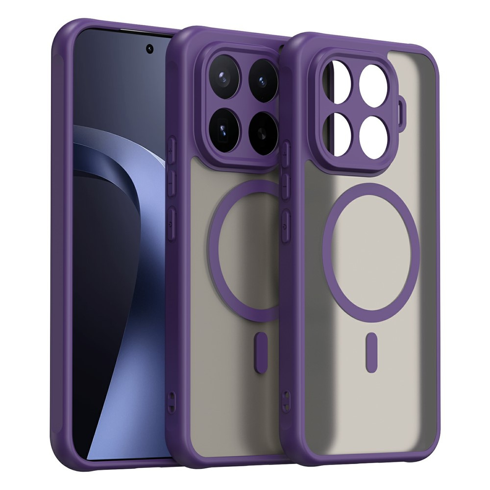 Xiaomi 17t Pro Smoke Case, Matt Case, Für Magsafe, Lila Rahmen