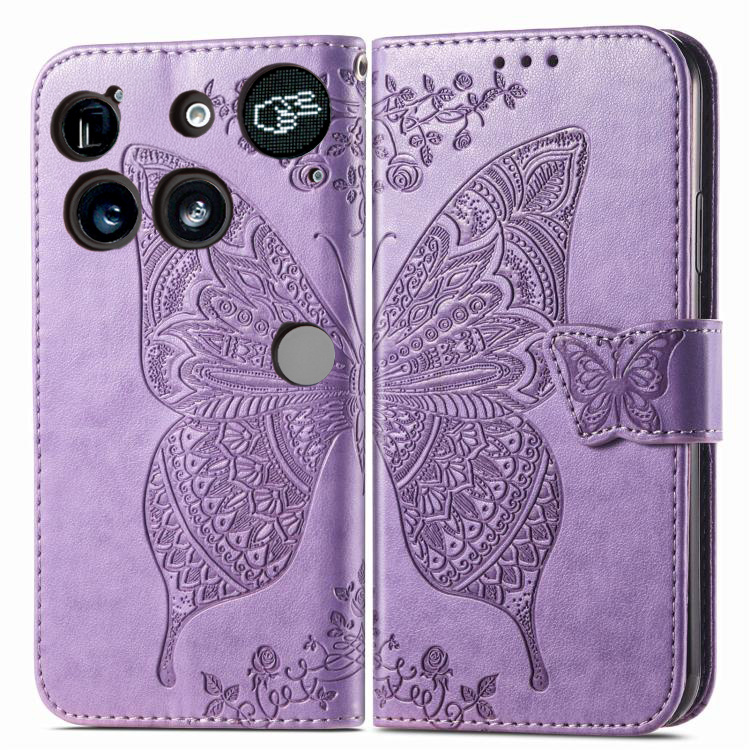 Nothing Phone 3 5g Flip Case, Butterfly, Purple
