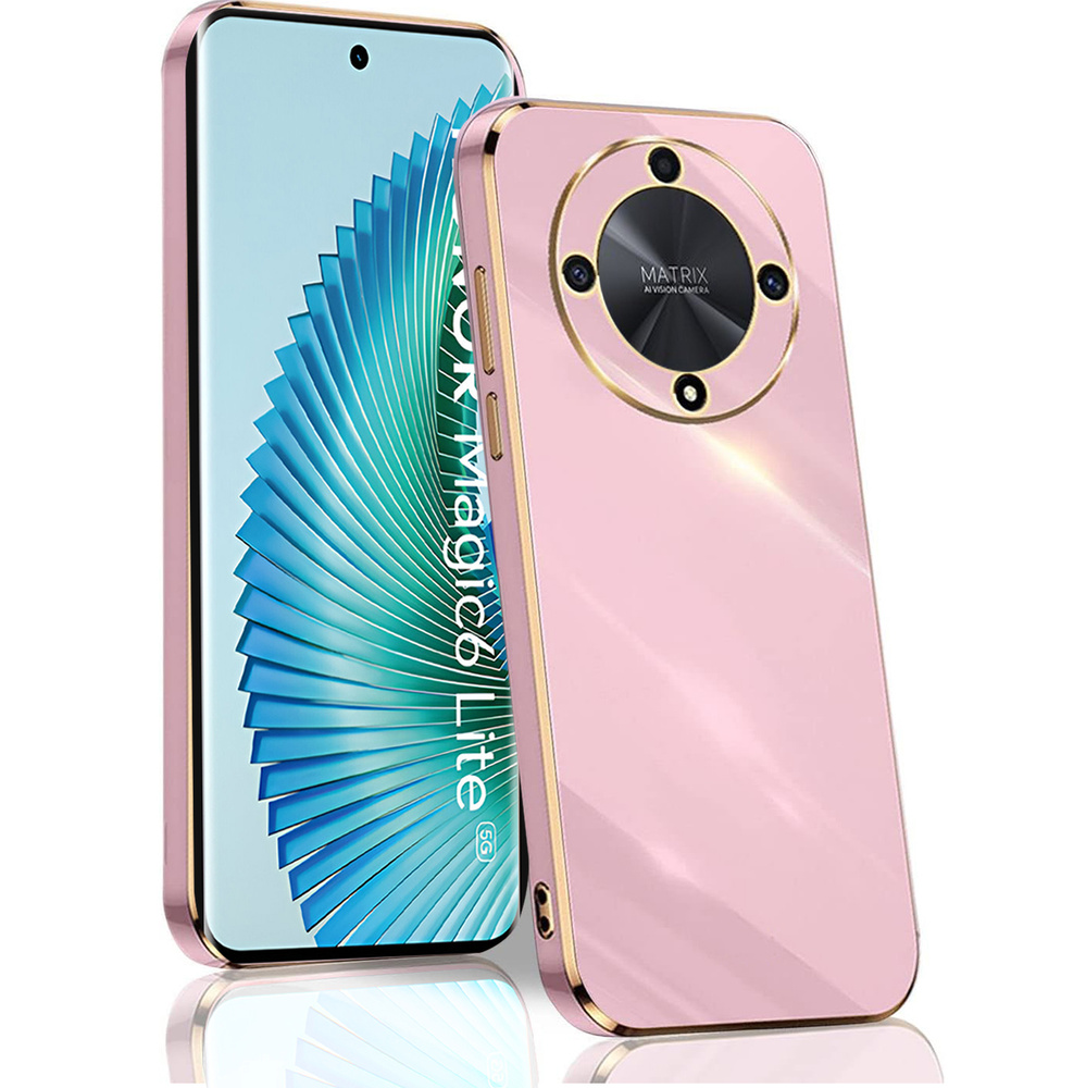 Honor Magic 6 Lite 5g Hülle, Glamour Camshield, Lila